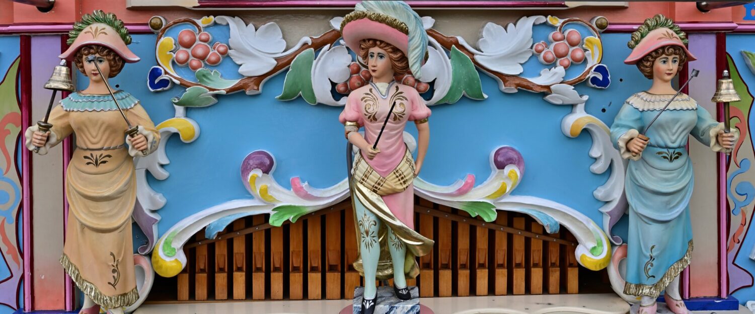 Daar is de Orgelman!